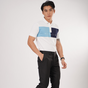 เสื้อโปโลใส่สบายเสื้อโปโลแขนสั้นเสื้อโปโล5% โพลีเอสเตอร์ผ้าสแปนเด็กซ์สี95% - Product Image 1