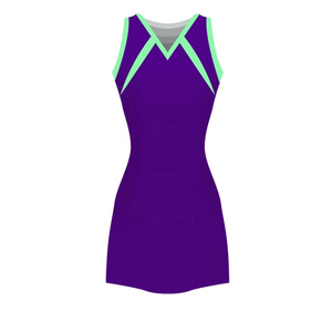 Uniforme de tenis para mujer más vendido recién llegados sin mangas para mujer sublimación poliéster deportes faldas vestido conjuntos de tenis desgaste - Product Image 1