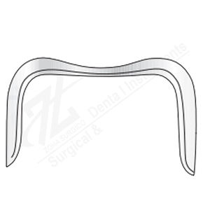 Speculum à bec de canard Sims, petit - 27 mm x 29 mm x 130 mm, ensemble d'instruments chirurgicaux en acier inoxydable, certifié CE, instruments de haute qualité - Product Image 1
