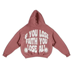 Diseño personalizado de su propio chándal de impresión Puff para los hombres Venta caliente Regular Fit Hombres Puff chándal de impresión - Product Image 4