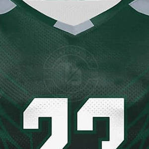 Maillot de football américain pour hommes grande taille personnalisable séchage rapide coupe ajustée vêtements de sport de baseball manches courtes chemises de couleur unie - Product Image 6