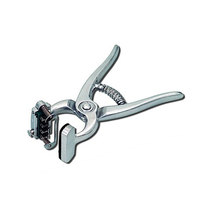 Pince à tatouer standard 3/8 4 chiffres, à dégagement rapide, en aluminium moulé sous pression, équipement vétérinaire, pince à tatouer pour animaux de compagnie
