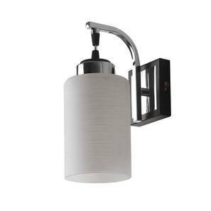 โคมไฟติดผนังคลาสสิกสำหรับบ้านโรงแรมห้องนั่งเล่นในร่มไฟติดผนังห้องนอนไฟตกแต่งที่เป็นเอกลักษณ์โลหะและแก้วสีเงินไฟ LED - Product Image 5