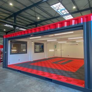 Dalles <span class=keywords><strong>de</strong></span> garage en plastique antidérapantes à emboîtement, idéales <span class=keywords><strong>pour</strong></span> le lavage <span class=keywords><strong>de</strong></span> voitures, le detailing, comme couvercle <span class=keywords><strong>de</strong></span> drainage, écologiques, imperméables, couleur personnalisable - Product Image 4