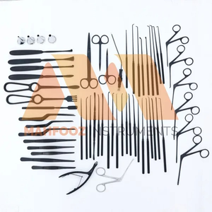 Instrumental de Timpanoplastia, Juego de 58 Piezas, Instrumental de Microcirugía de Oído, Instrumental ORL - Product Image 5