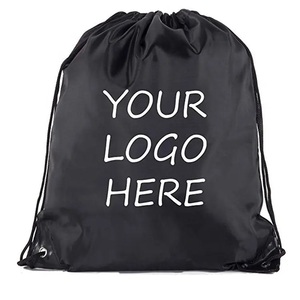 2026 New Custom Gym Waterproof Draw String Polyester Bags Sport Nylon <b>Backpack</b> <b>Drawstring</b> Bag - Product Image 2