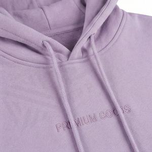 Customized Color Embroidered Plain Dyed Pullover Hoodie <b>Men</b> Soft <b>Fleece</b> Cotton Oversized Fit Eco Friendly Comfortable Apparel - Product Image 4