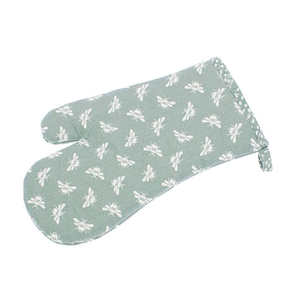 2023 en ligne Top vente cuisson antidérapant résistant à la chaleur isolation 100% coton biologique Gots certificat Western Kitchengloves mitaine - Product Image 5