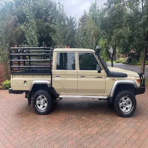 สีดํา / สีขาวสีน้ําตาล LHD / RHD โตโยต้าแลนด์ครุยเซอร์ 1hz รถกระบะดีเซลคู่มือสําหรับขาย - Product Image 1