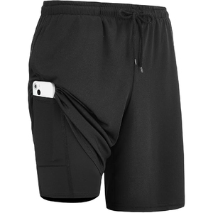 Nouveau short de fitness de style nouveau 2025 pour hommes avec poches de haute qualité, short de fitness respirant et à séchage rapide - Product Image 1