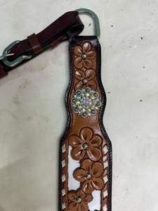 Conjunto de Equipo Ecuestre Occidental de Cuero Genuino de Primera Calidad, Cabezada Ajustable o Pechera a Juego Disponible a Buen Precio - Product Image 3