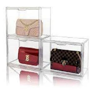 Lockable Acrylic Square <b>Display</b> <b>Box</b> for Wedding Decorations <b>Clear</b> Acrylic Storage Container - Product Image 1