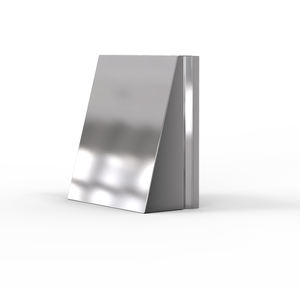 Ventilation à récupération de chaleur Zephyr Clean Air, haute efficacité, anti-poussière, de type mural/décentralisé, avec capot extérieur décoratif en métal - Product Image 1