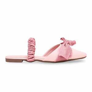 WN5390 Zuecos y mulas abiertos con espalda rosa - Product Image 4