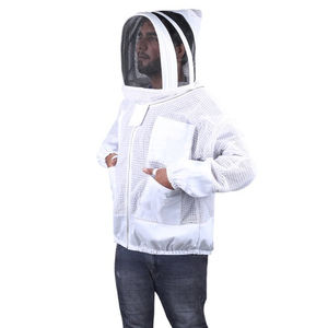 Traje de Apicultura Personalizable de la Mejor Calidad, Chaqueta de Algodón con Detección de Agujas, Ventilado y Transpirable para Uso Unisex en Adultos - Product Image 3