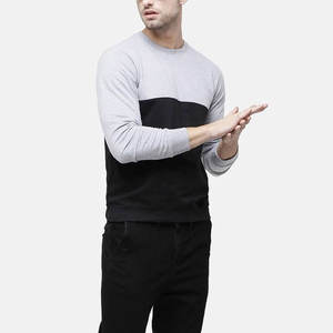 Nueva llegada de tamaño personalizado de cuello redondo hombres sudaderas/venta directa de fábrica estilo único hombres pulóver sudaderas - Product Image 6