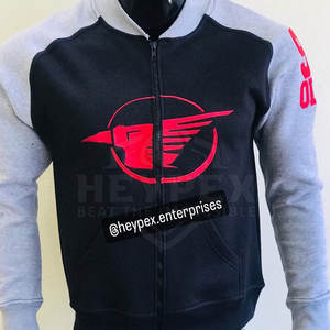 Sudaderas con capucha de diseño superior para hombre para invierno, ropa de calle superventas, bordado de manga frontal, patrón sólido, stock teñido liso de alta calidad - Product Image 5