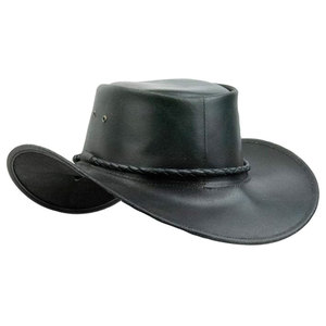 Nuevo Diseño de Sombrero de Vaquero Hecho a Medida, Sombrero de Cuero de Estilo Occidental Suave y Cómodo para Hombres y Mujeres - Product Image 4