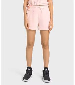 2025 Women's Classic Mini High Waist Fleece <b>Shorts</b> with Pockets New Fashion Solid <b>Pattern</b> Unisex Wholesale From Factory - Product Image 1