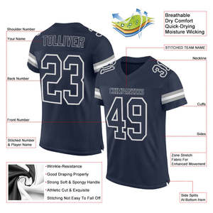 เสื้อฟุตบอลมืออาชีพ 220 GSM โพลีเอสเตอร์ ซับลิเมชั่น ผู้จัดจำหน่ายชุดฟุตบอล - Product Image 6