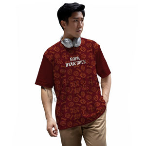 T-shirt décontracté à manches courtes en tissu de coton pour hommes, coupe régulière, parfait pour un usage quotidien en été - Product Image 3