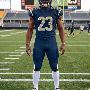 Uniforme de Fútbol Americano de Alto Rendimiento, Diseño Ligero y Transpirable, Perfecto para Entrenamientos y Partidos - Product Image 3