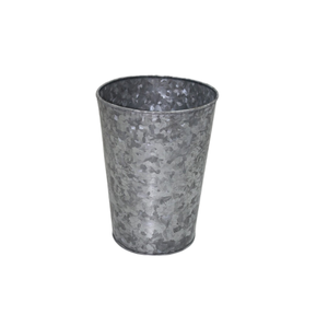 Macetas de Hierro de Tamaño Mediano, Color Gris Antiguo, para Decoración del Hogar y Jardín, Hechas a Mano al por Mayor - Product Image 5