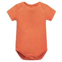 Body de Manga Corta con Botones a Presión para Bebés Recién Nacidos, Unisex, 100% Algodón Tejido, para Bebés y Niños Pequeños