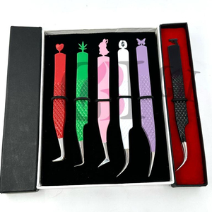 Pince à épiler d'extension de cils de styles différents de haute qualité avec différents styles de dos - Product Image 1