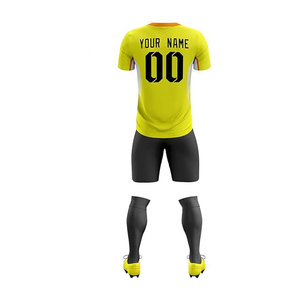 Camiseta de fútbol personalizada sublimada conjunto completo de fútbol original de fábrica de alta calidad y nuevo diseño - Product Image 3