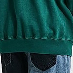 Bloc couleur hommes bouffée impression à capuche respirant et confortable hommes bouffée impression sweats à capuche avec manches longues - Product Image 5