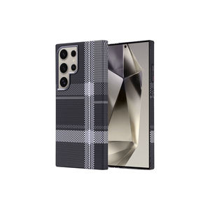 Étui Netzy Luxury pour Magsafe, aspect fibre de carbone, pour Samsung Galaxy S24 Ultra - Édition Or, protection de l'appareil photo, givrage, 14 Plus - Product Image 2