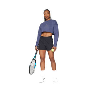 Sudadera con Capucha de Manga Larga de Invierno de Primera Calidad, Sudadera Corta con Estampado de Serigrafía para Mujer, Sudadera Corta con Logotipo Personalizado, 100% Algodón - Product Image 2