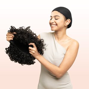 Curly <b>Bob</b> <b>Wig</b> Hair Extensions Curly Hair <b>Wigs</b> For Women Natural Black - Product Image 3