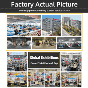 Sac fourre-tout en toile de coton recyclable imprimé de logo personnalisé Sac fourre-tout en toile de grande capacité avec poignée en corde - Product Image 5