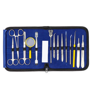 Kit de Disección Quirúrgica de Acero para Estudiantes de Medicina, Mango de Bisturí, Hojas, Garantía de 3 Años, Juego de Instrumentos para Cirugía General - Product Image 1