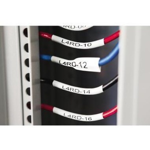 Manchon thermorétractable en polyoléfine blanc de 9 mm x 1,5 m pour l'indication - Product Image 4