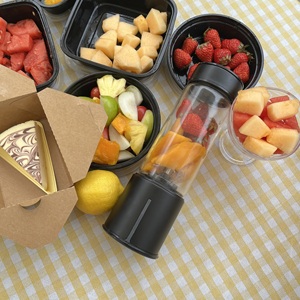 Hot Sale 7.4V 450ml Stainless Steel Housing Ice Crushing Hot Sell <strong>Portable</strong> <strong>Mini</strong> <strong>Blender</strong> <strong>Smoothie</strong> Maker Usb <strong>Blender</strong> Cup - Product Image 3