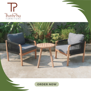 Venta al por mayor de sillas de jardín plegables de madera ecológicas portátiles y juego de mesa para pícnics al aire libre y eventos - Product Image 5