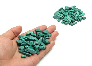 Hermosas Virutas de Malaquita para Decoración de Mesa y Resina, Compre Virutas de Malaquita Auténticas de Muntaha Agate - Product Image 2