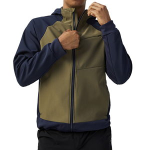 Veste Softshell d'hiver pour homme 2025, imperméable, col à capuche, style streetwear, vente chaude, prix de gros bas - Product Image 1