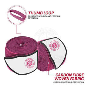 Bandes de boxe pour la salle de sport à prix avantageux, impression de logo personnalisée, bandes de boxe de haute qualité - Product Image 5