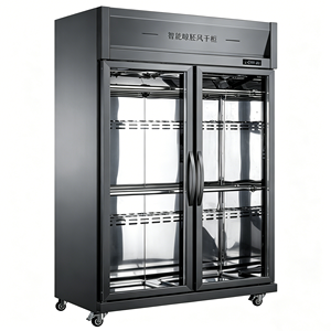 ตู้โชว์เป็ดย่างแบบเปิดประตูกระจกสองชั้นพร้อมระบบเป่าลมแห้ง - Product Image 3
