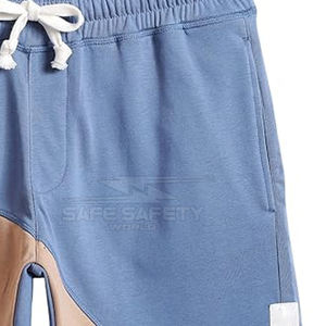 Short de sport de fitness personnalisé pour homme de grande taille Style de rue respirant anti-rides coton écologique marque privée à vendre - Product Image 6