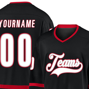 เสื้อเจอร์ซีย์ฮ็อกกี้น้ำแข็งระบายอากาศได้ดีโลโก้ของคุณเอง - Product Image 4