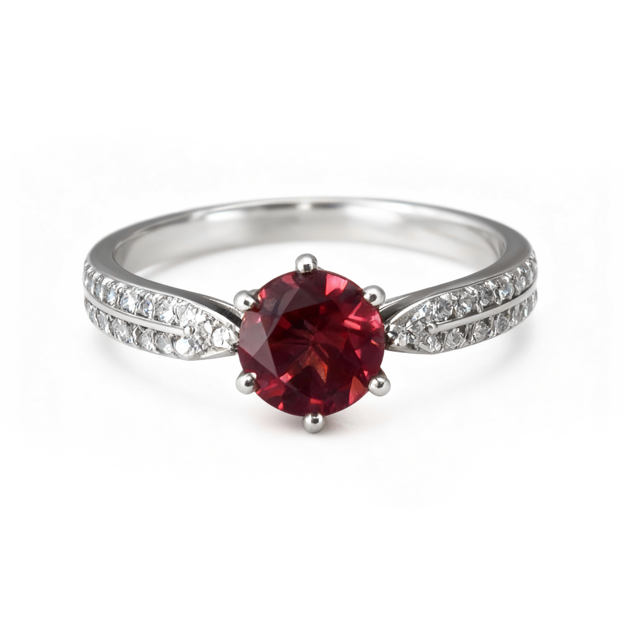 สีขาวและสีแดง