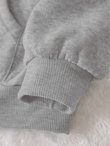 Sudadera con capucha de marca personalizada para mujer 100% tela de lana de algodón Premium secado rápido transpirable calidad diseño personalizado - Product Image 2