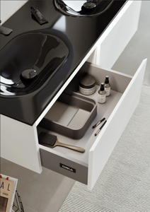 Gabinete de baño de diseño Lisbon con puerta de vidrio de Turkiye - Product Image 5