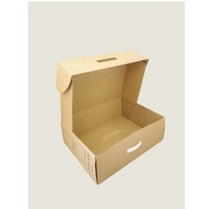 Boîtes de papier ondulé avec logo personnalisables en gros emballage en forme d'avion à montage automatique pour ordinateurs portables produits ménagers - Product Image 1