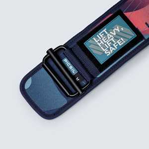 Cinturón Lumbar Picsil con Logotipo Personalizado, Hebilla Versátil Lockpro, Cierre Rápido, Cinturón de Levantamiento de Pesas, Tirador de Goma, Cinturones de Gimnasio de EVA y Nailon - Product Image 2